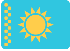 Kazakhstan flag