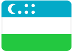 Uzbekistan flag