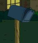 Talking Blue Mailbox