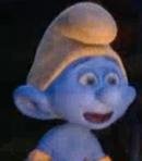Panicky Smurf