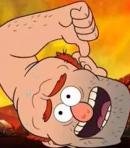 The Horrifying Sweaty One-Armed Monstrosity