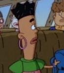 Student in Green Shirt