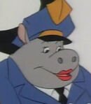 Hippo Policewoman