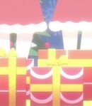 Girls in Santa Costumes