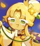 Golden Osmanthus Cookie