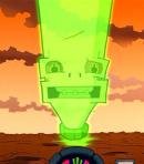 Holographic Alien Head