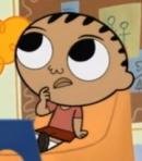 Boy in Orange Chair #2