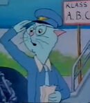 Kattrup Airport Worker on Runway