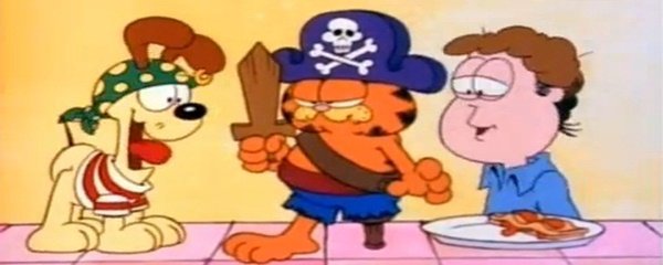 Garfield's Halloween Adventure Banner