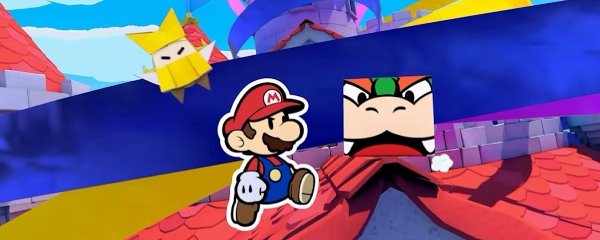 Paper Mario: The Origami King Banner