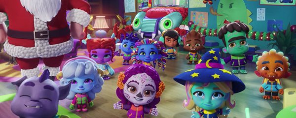 Super Monsters: Santa's Super Monster Helpers Banner
