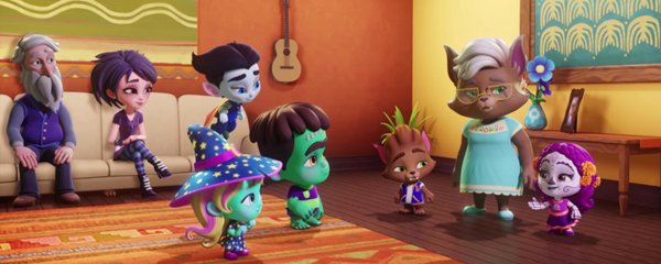 Super Monsters: Vida's First Halloween Banner