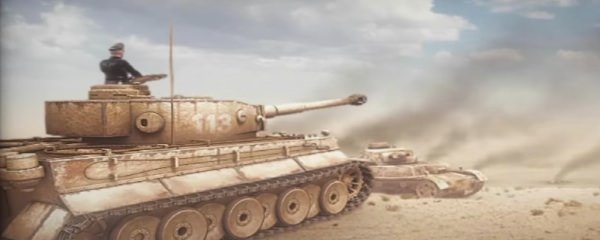 Desert Rats vs Afrika Korps Banner