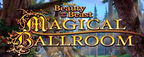 Beauty and the Beast: Magical Ballroom Banner