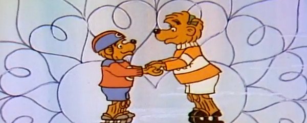 The Berenstain Bears' Comic Valentine Banner