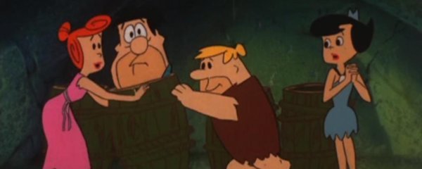 The Flintstones Meet Rockula and Frankenstone Banner