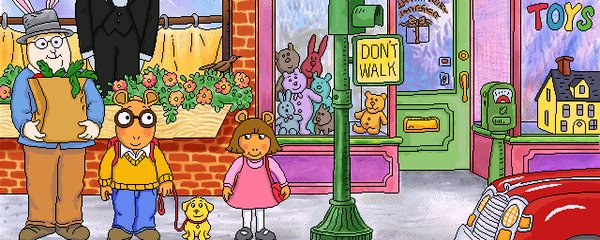 Living Books Presents: Arthur's Reading Race Banner