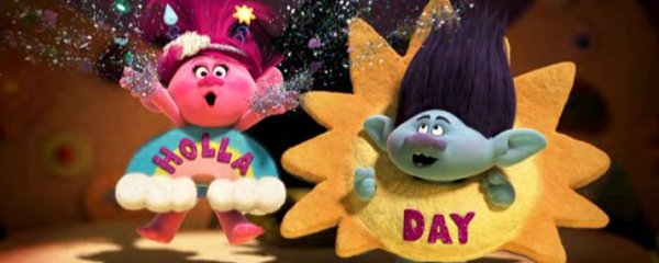 Trolls Holiday Banner