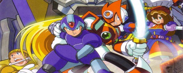 Mega Man X4 Banner