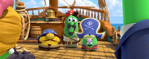 The Pirates Who Don't Do Anything: A VeggieTales Movie Banner