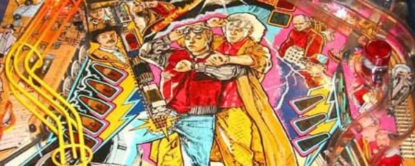 Back to the Future (Pinball) Banner