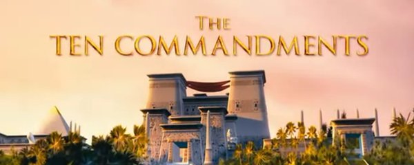 The Ten Commandments Banner