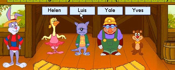 Reader Rabbit's Reading 2 Banner