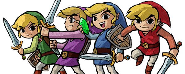 The Legend of Zelda: Four Swords Banner