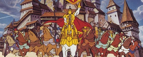 King Arthur and the Knights of Justice Banner