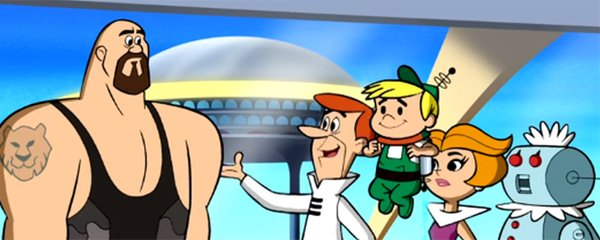 The Jetsons & WWE: Robo-WrestleMania! Banner