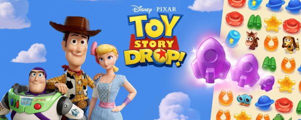 Toy Story Drop! Banner