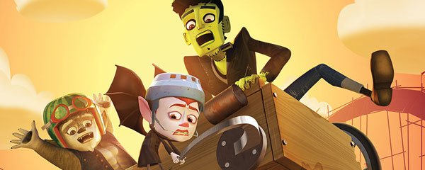 Mighty Mighty Monsters in Pranks for the Memories Banner