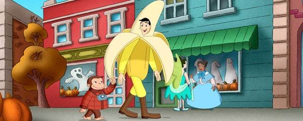 Curious George: A Halloween Boo Fest Banner