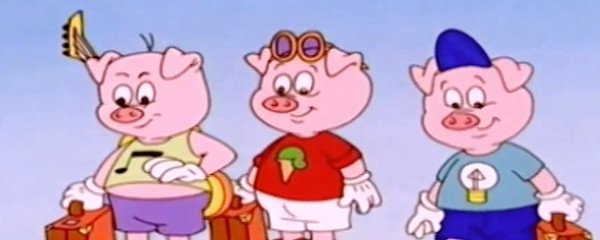 3 Little Pigs: The Movie Banner